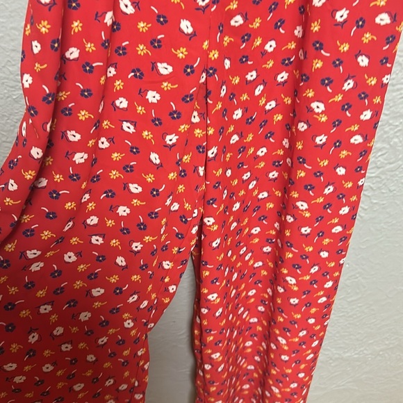 Madewell - ruched wide leg jump suit - Picture 2 of 5